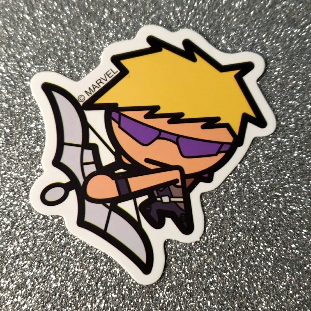MARVEL Waterproof Sticker Chibi